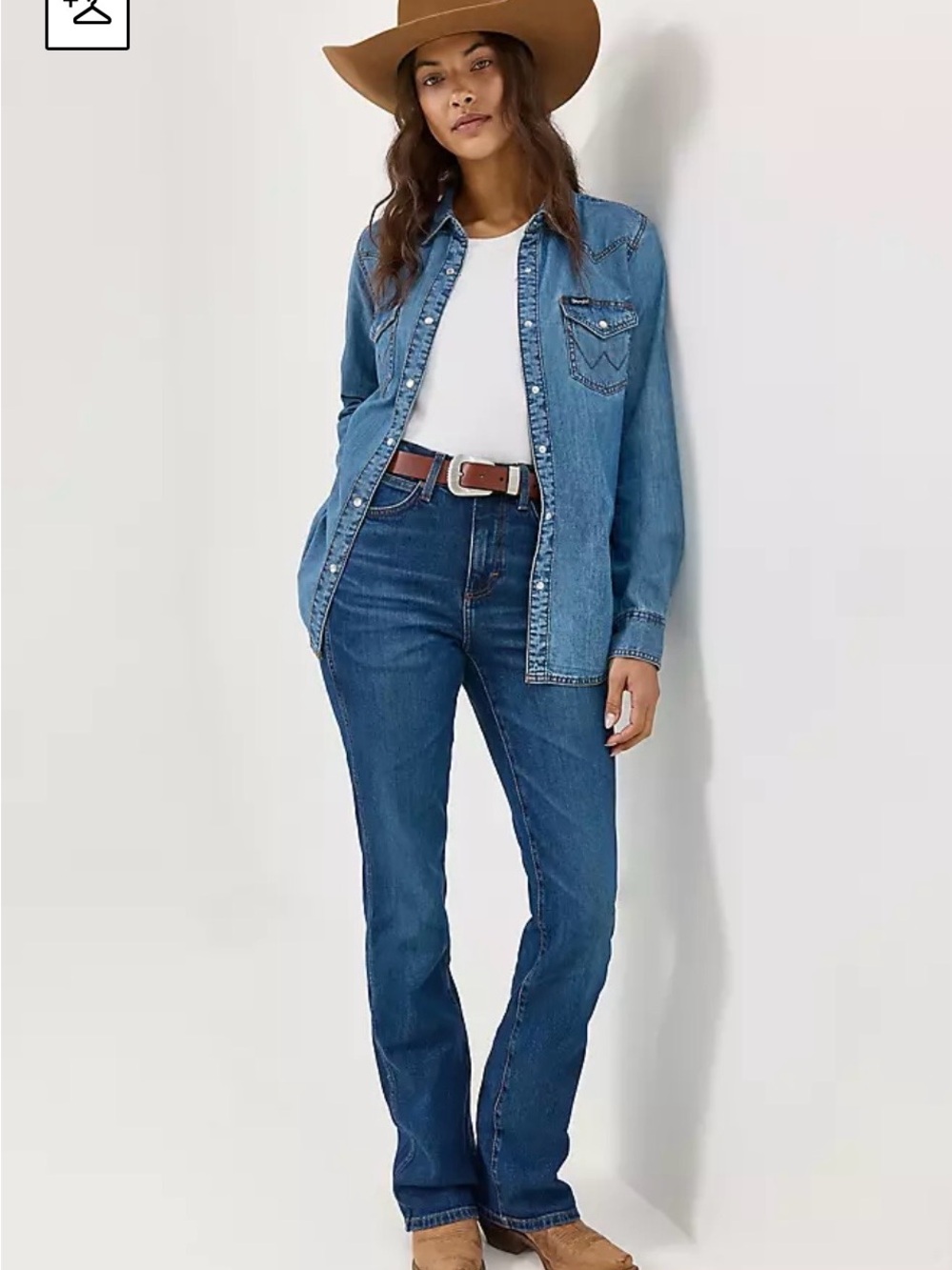 Wranglers women’s retro Bailey high rise bootcut size 31 , Isla wash